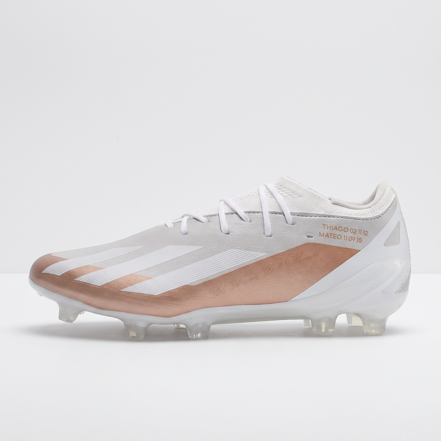 X Crazyfast+ FG Cloud White / Gold Metallic / Core Black