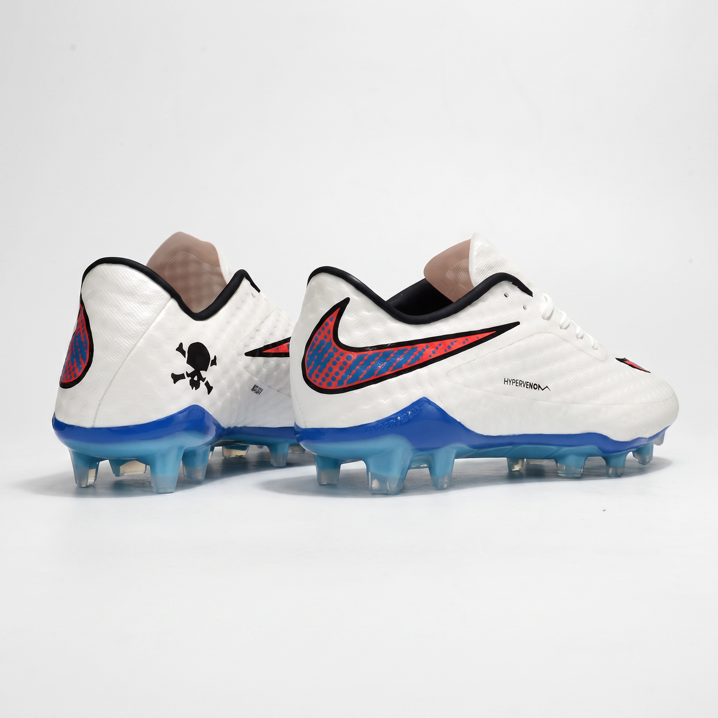 Hypervenom Phantom Premium FG White / Total Crimson / Blue Lagoon