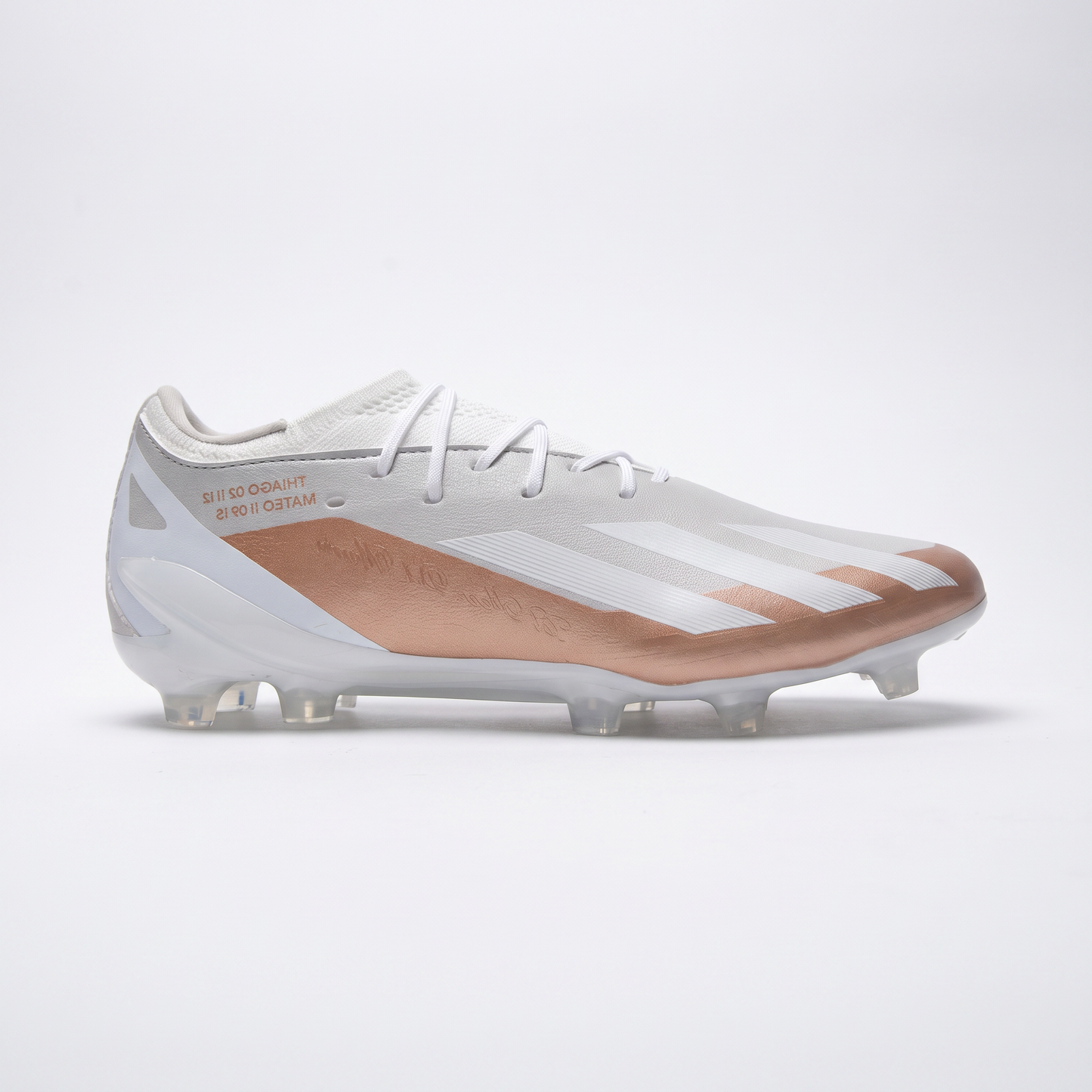 X Crazyfast+ FG Cloud White / Gold Metallic / Core Black
