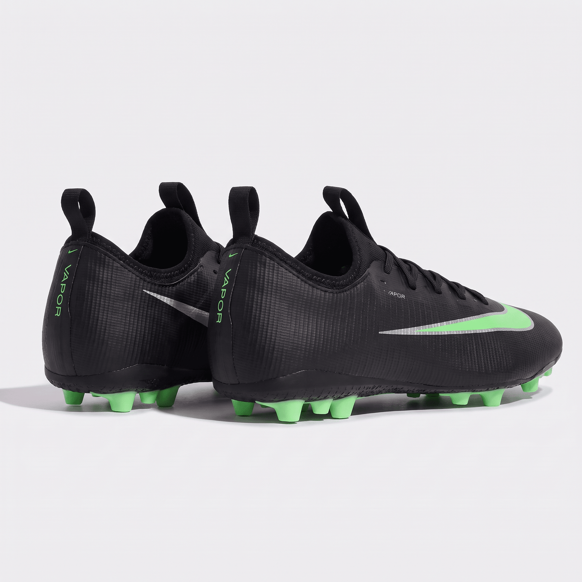 Mercurial Vapor 17 Academy TF Black / Illusion Green / Silver Metallic - Elite Boots