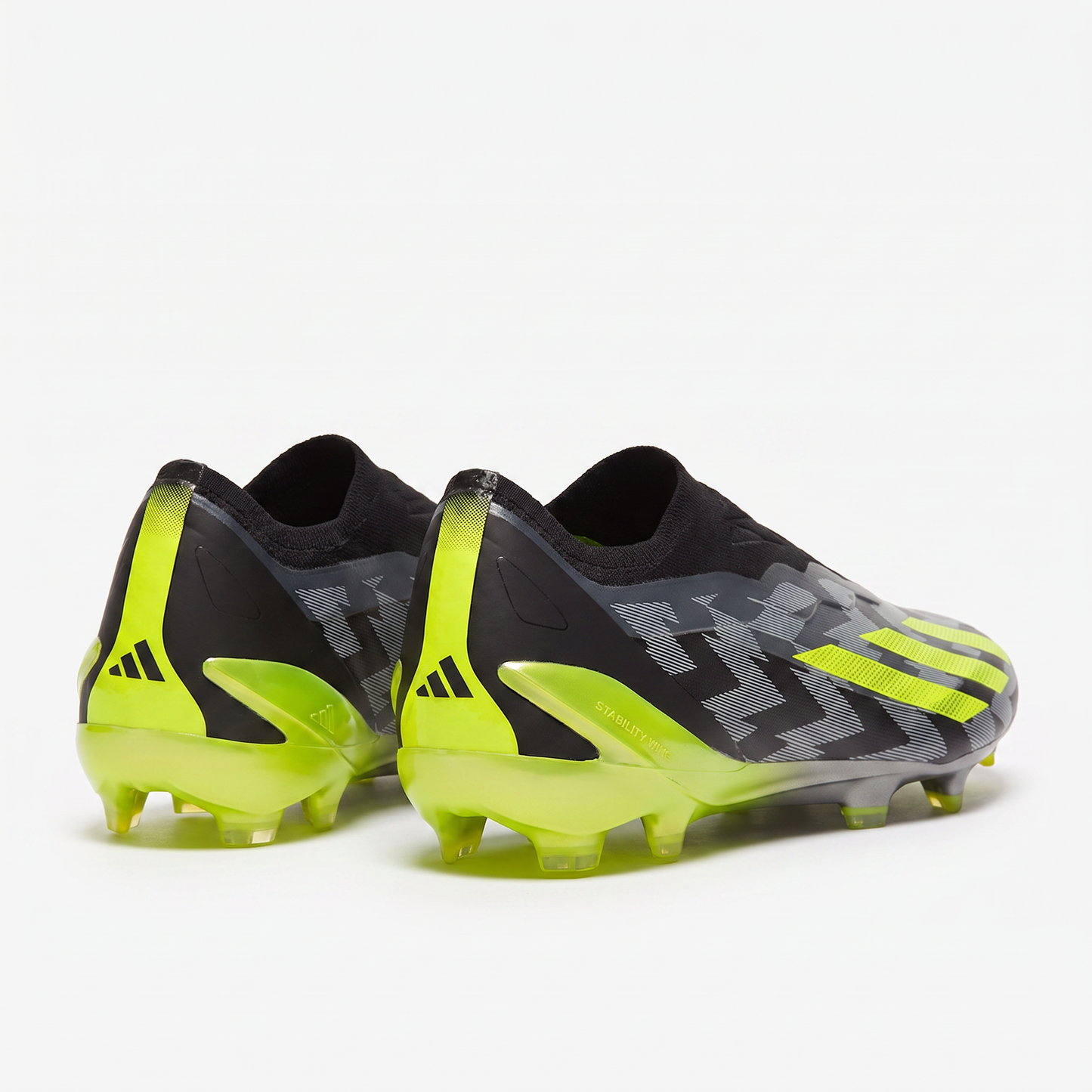 X Crazyfast LL FG Core Black / Charcoal / Team Solar Yellow