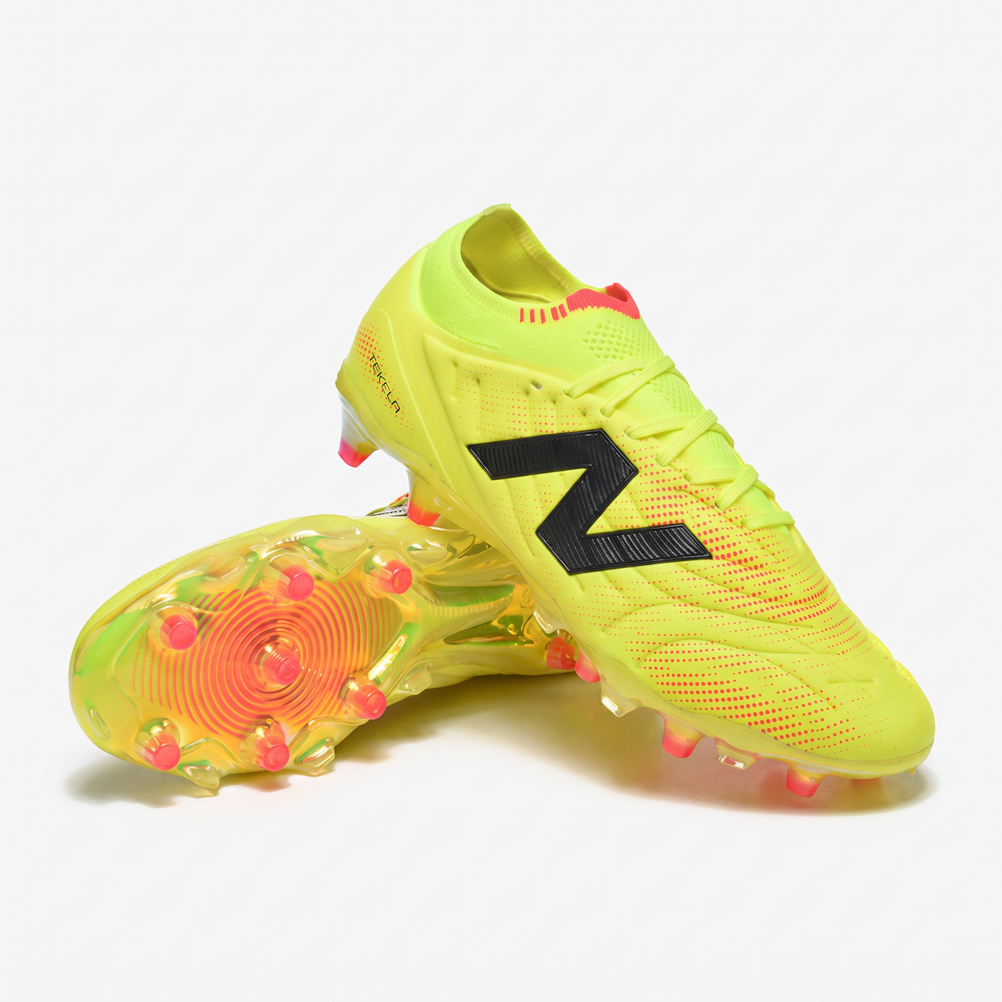 Tekela V4+ Pro FG Hi-Lite Yellow / Energy Red / Black