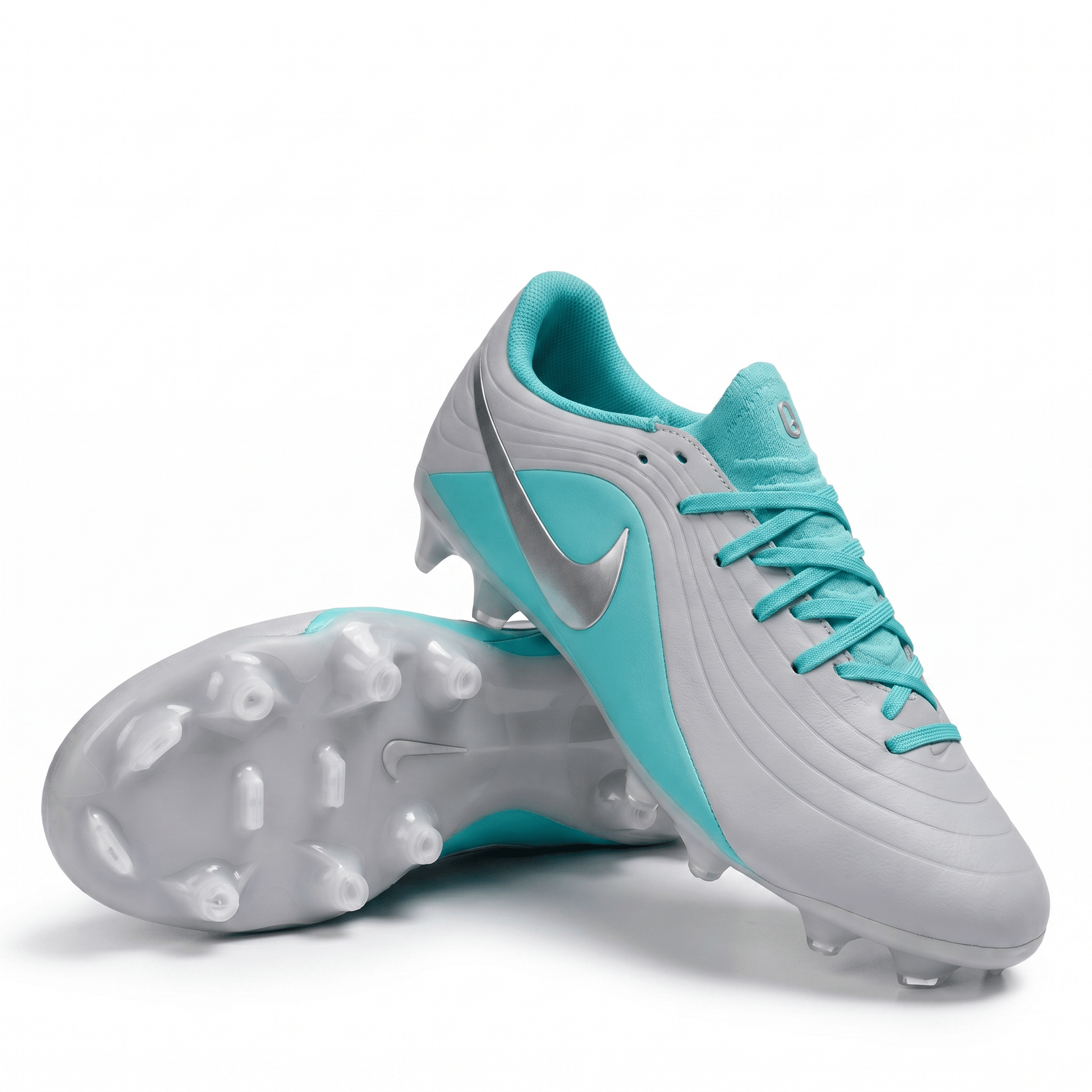 Tiempo Legend XI Elite FG White / Aqua / Metallic Silver - Elite Boots