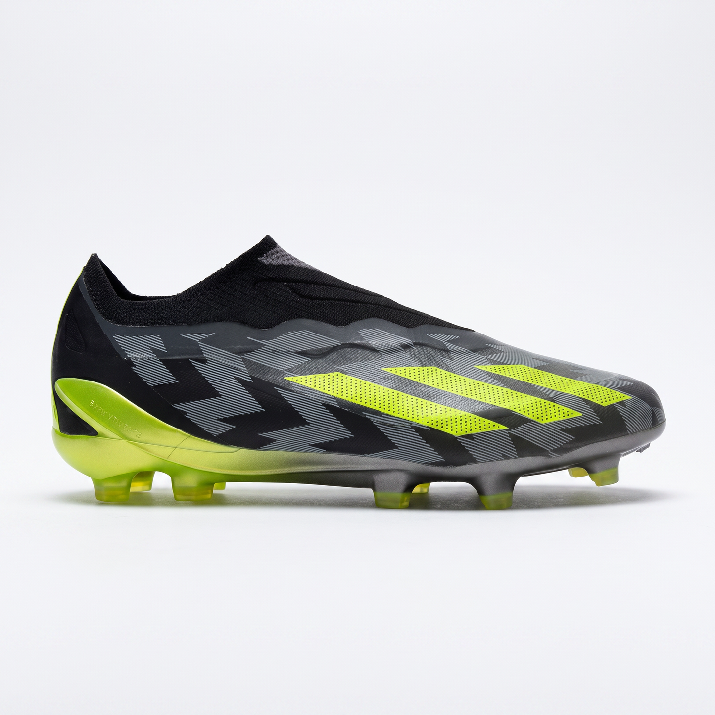 X Crazyfast LL FG Core Black / Charcoal / Team Solar Yellow