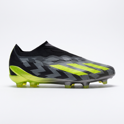 X Crazyfast LL FG Core Black / Charcoal / Team Solar Yellow