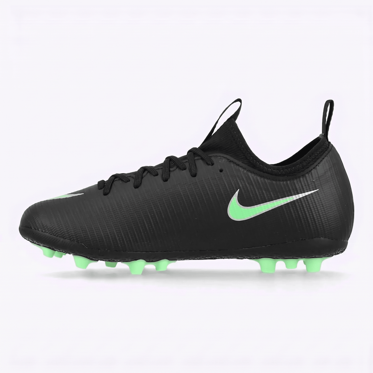 Mercurial Vapor 17 Academy TF Black / Illusion Green / Silver Metallic - Elite Boots