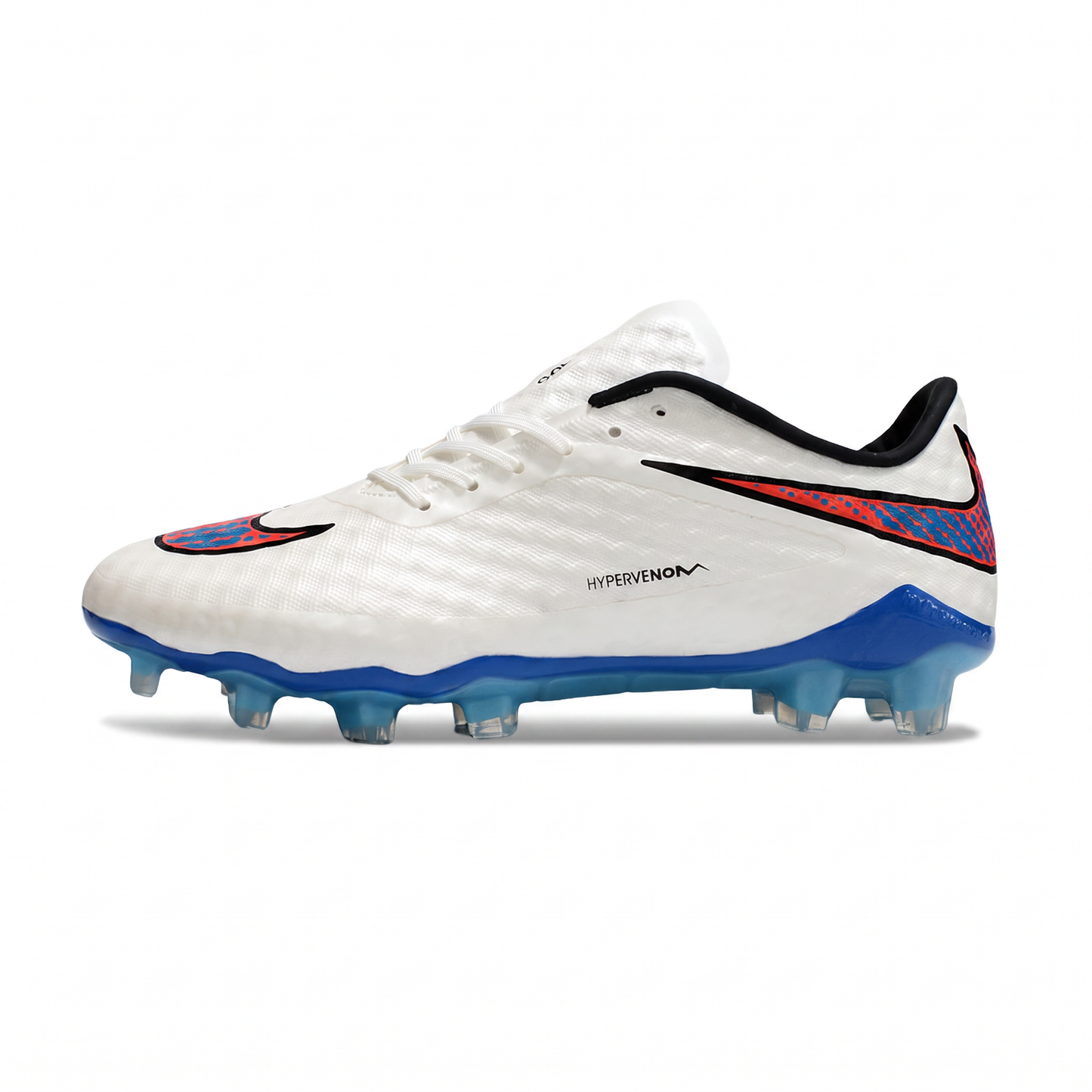 Hypervenom Phantom Premium FG White / Total Crimson / Blue Lagoon