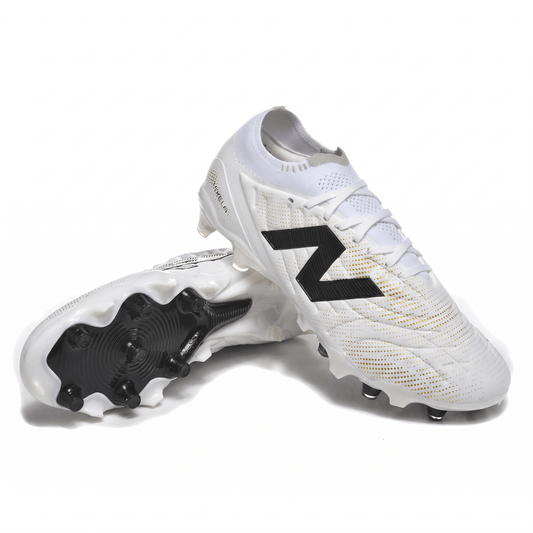 Tekela V4+ FG White / Black / Metallic Gold - Elite Boots
