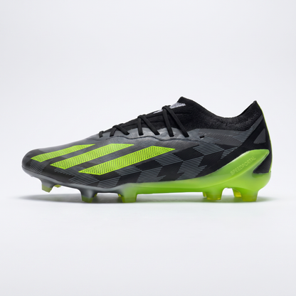 X Crazyfast FG Core Black / Charcoal / Team Solar Yellow