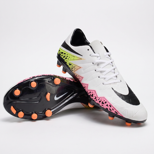 Hypervenom Phinish II FG White / Black / Total Orange / Volt