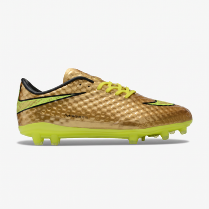 Hypervenom Phantom Premium FG Metallic Gold Coin / Volt / Black