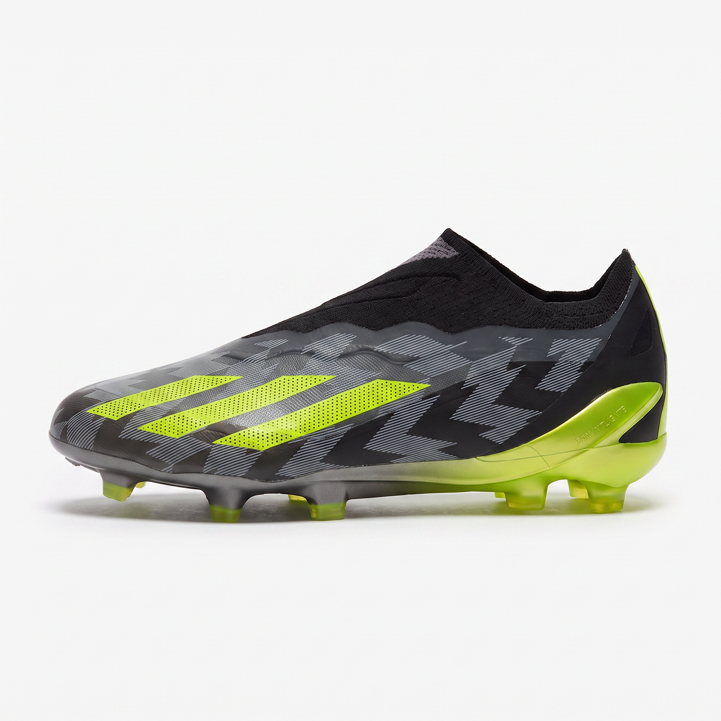 X Crazyfast LL FG Core Black / Charcoal / Team Solar Yellow