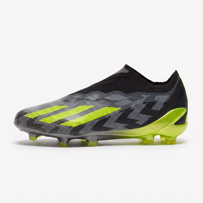 X Crazyfast LL FG Core Black / Charcoal / Team Solar Yellow