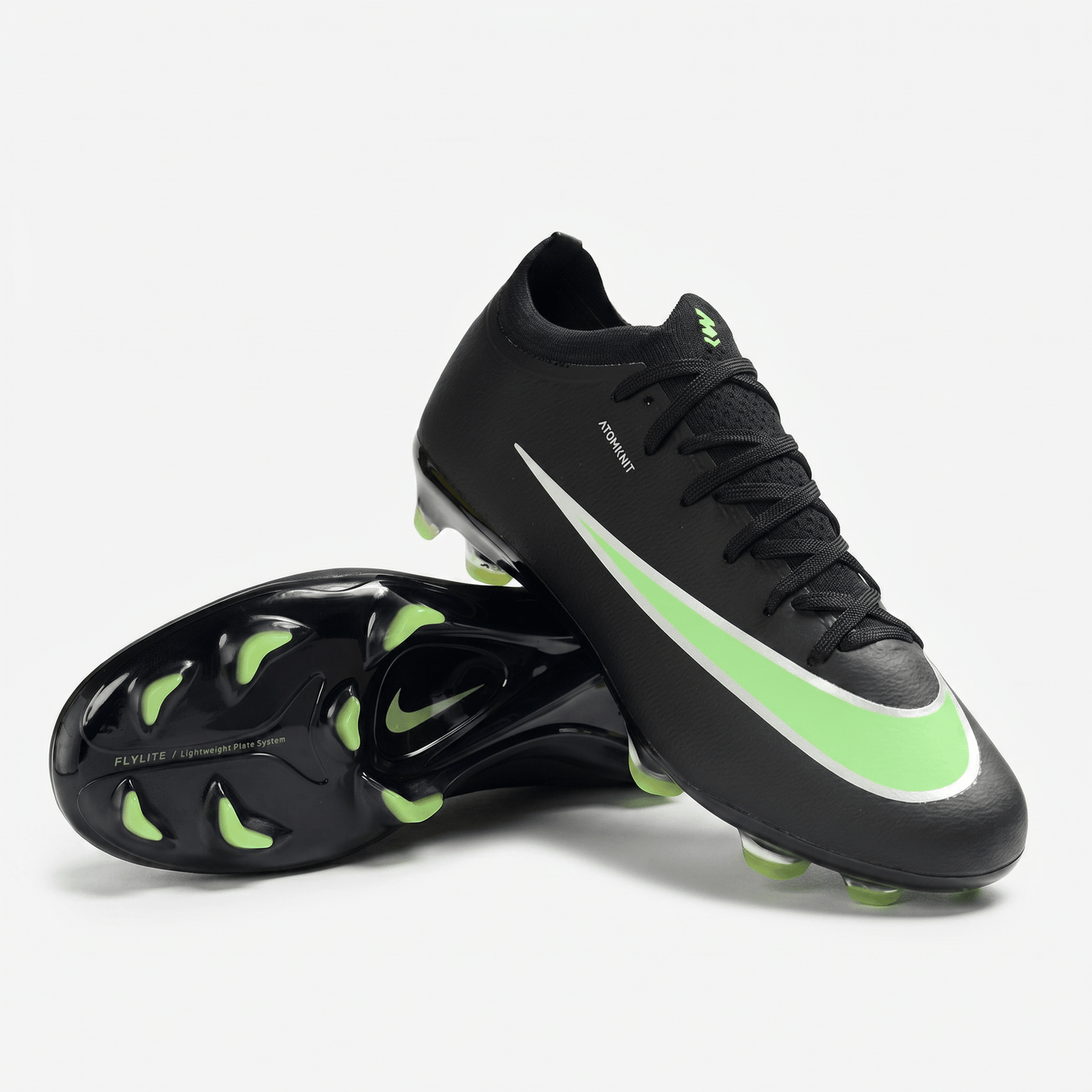 Mercurial Vapor XV Elite FG Black / White / Volt Green - Elite Boots