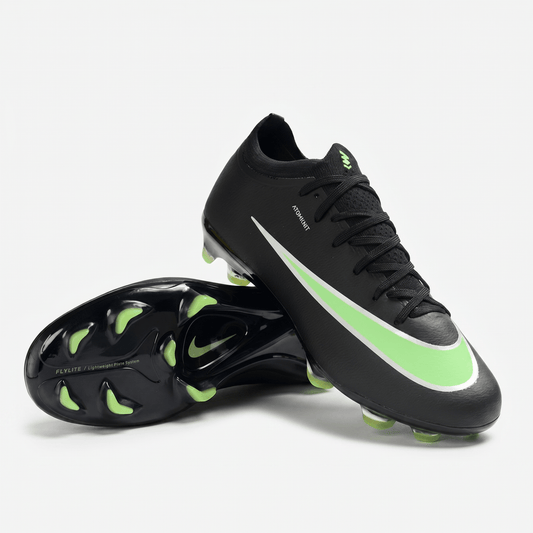 Mercurial Vapor XV Elite FG Black / White / Volt Green - Elite Boots