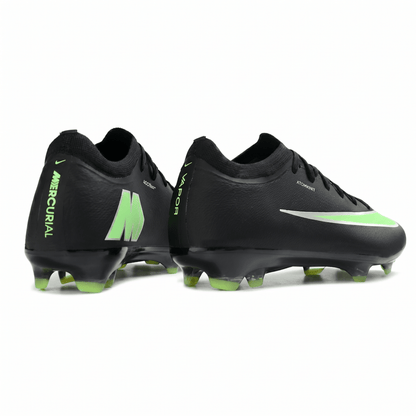 Mercurial Vapor XV Elite FG Black / White / Volt Green - Elite Boots