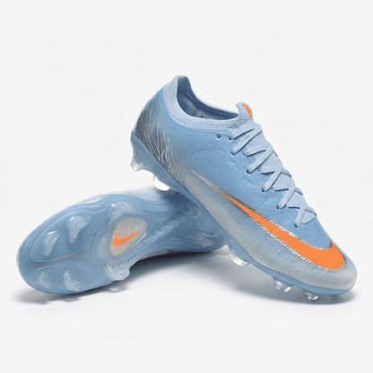 Mercurial Vapor XV Elite FG Light Blue / Metallic Silver / Bright Orange - Elite Boots