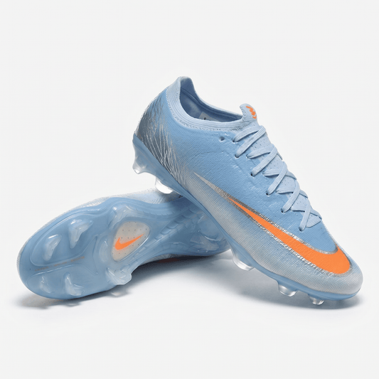 Mercurial Vapor XV Elite FG Light Blue / Metallic Silver / Bright Orange - Elite Boots