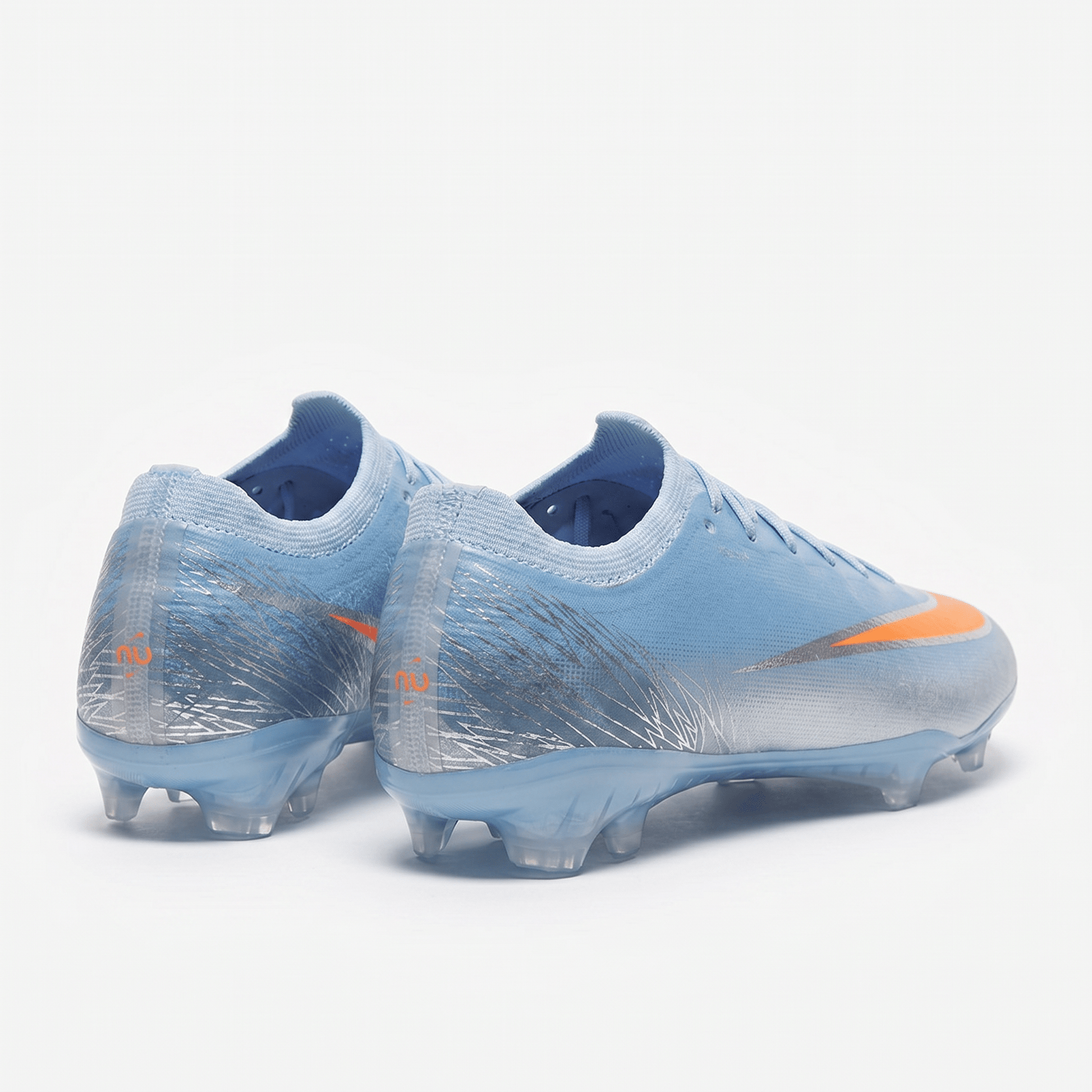 Mercurial Vapor XV Elite FG Light Blue / Metallic Silver / Bright Orange - Elite Boots