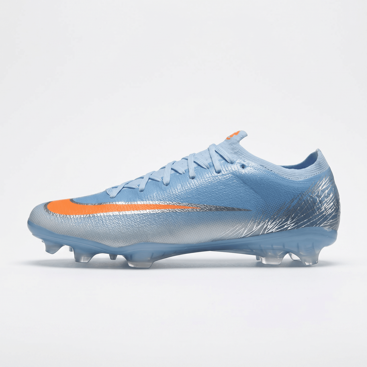 Mercurial Vapor XV Elite FG Light Blue / Metallic Silver / Bright Orange - Elite Boots