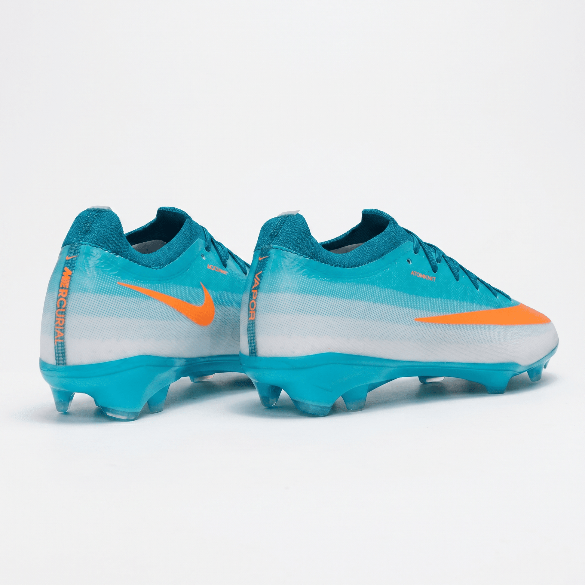 Mercurial Vapor XV Elite FG Turquoise / White / Bright Orange / Dark Teal - Elite Boots