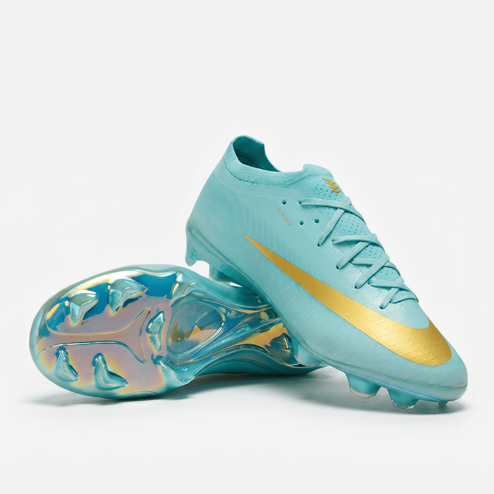 Mercurial Vapor XV Elite FG Ice Blue / White / Metallic Gold / Translucent Ice Blue - Elite Boots