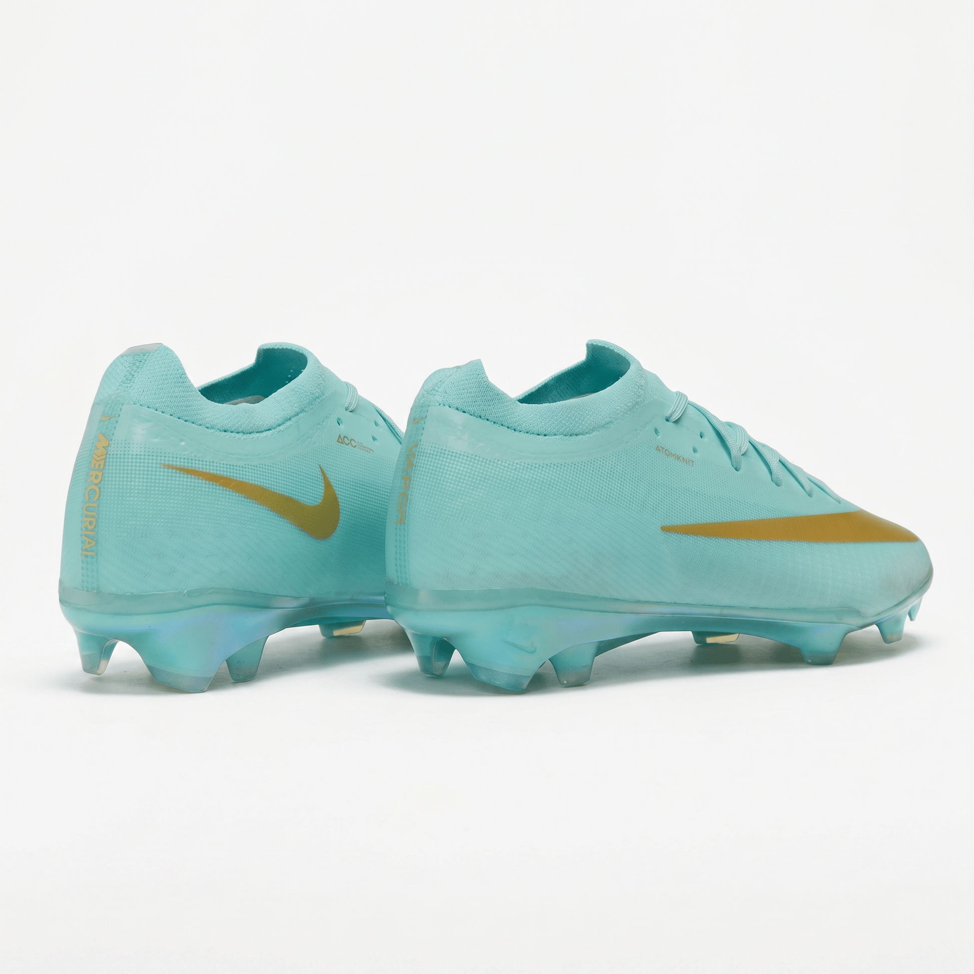 Mercurial Vapor XV Elite FG Ice Blue / White / Metallic Gold / Translucent Ice Blue - Elite Boots