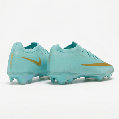 Mercurial Vapor XV Elite FG Ice Blue / White / Metallic Gold / Translucent Ice Blue - Elite Boots