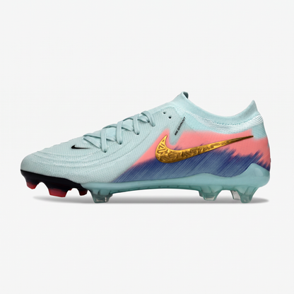 Phantom GX II FG Aqua / Zlatá mince / Korálový přechod / Tmavě modrá / Černá