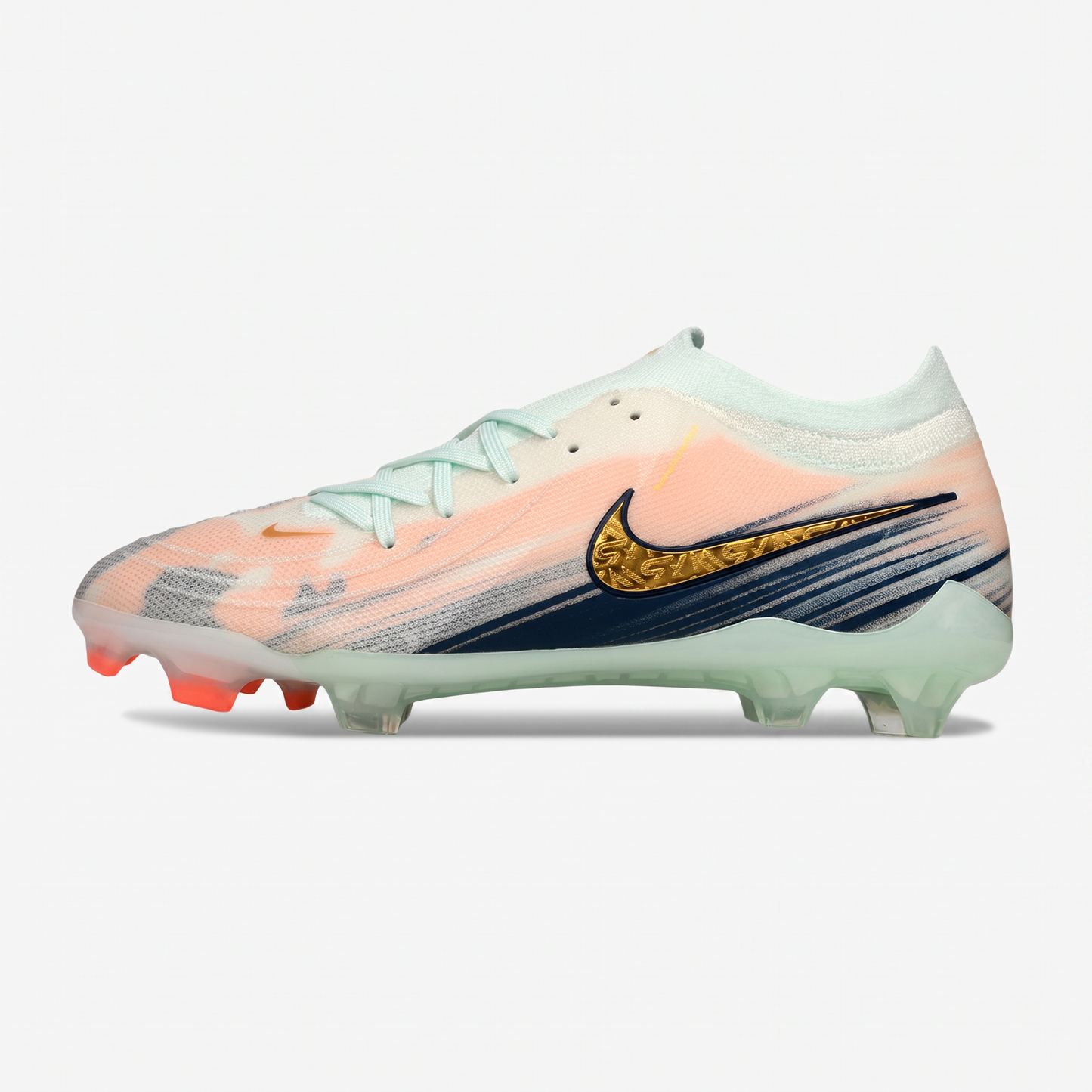 Mercurial Vapor 16 FG Barely Green / Metallic Gold Coin / Blue Void / Pink Foam
