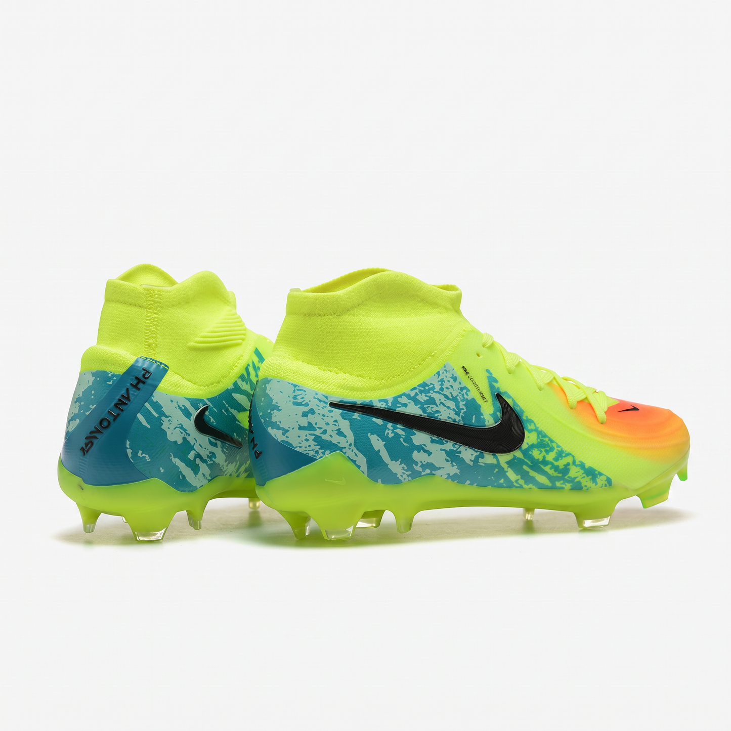 Magista Obra II FG Volt / celkově oranžová / hyper tyrkysová / černá / růžový výbuch