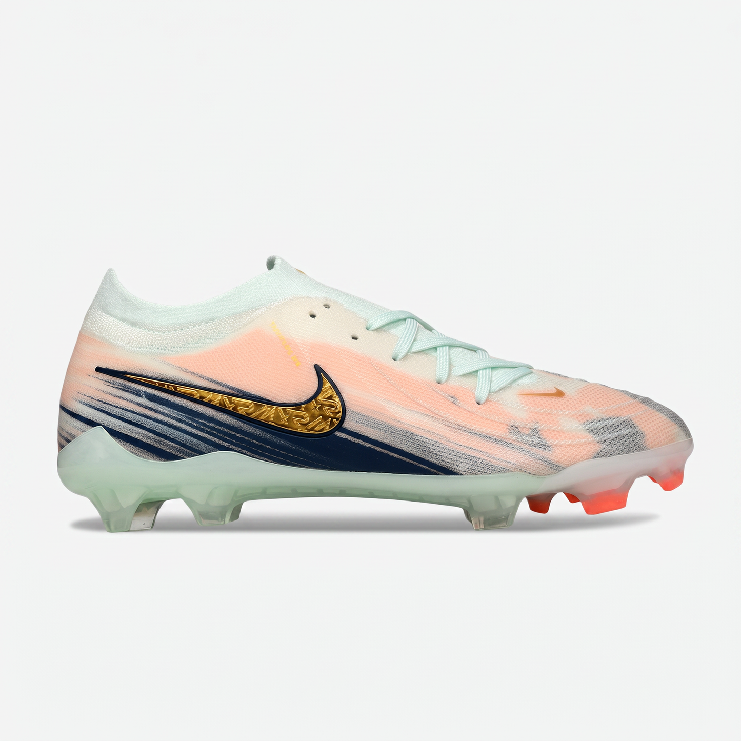 Mercurial Vapor 16 FG Barely Green / Metallic Gold Coin / Blue Void / Pink Foam