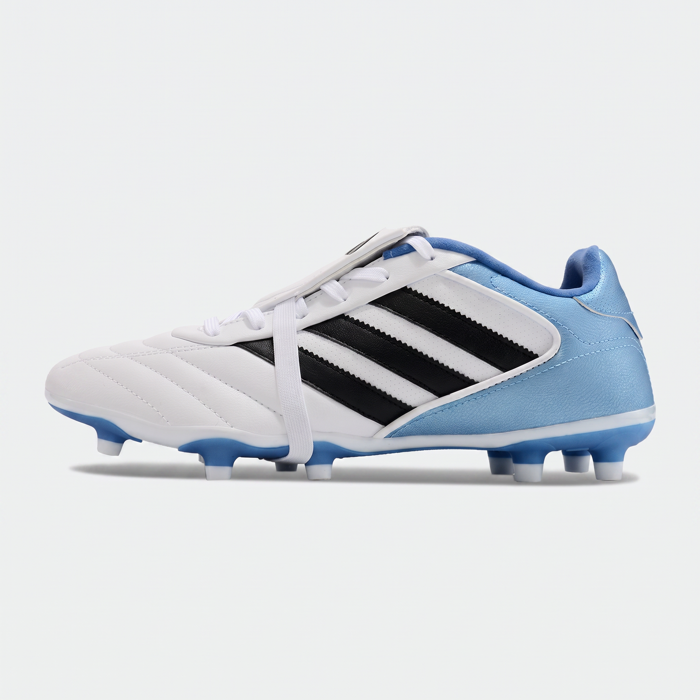 X Crazyfast FG Bleu Lucide / Blanc Nuage / Explosion Bleue