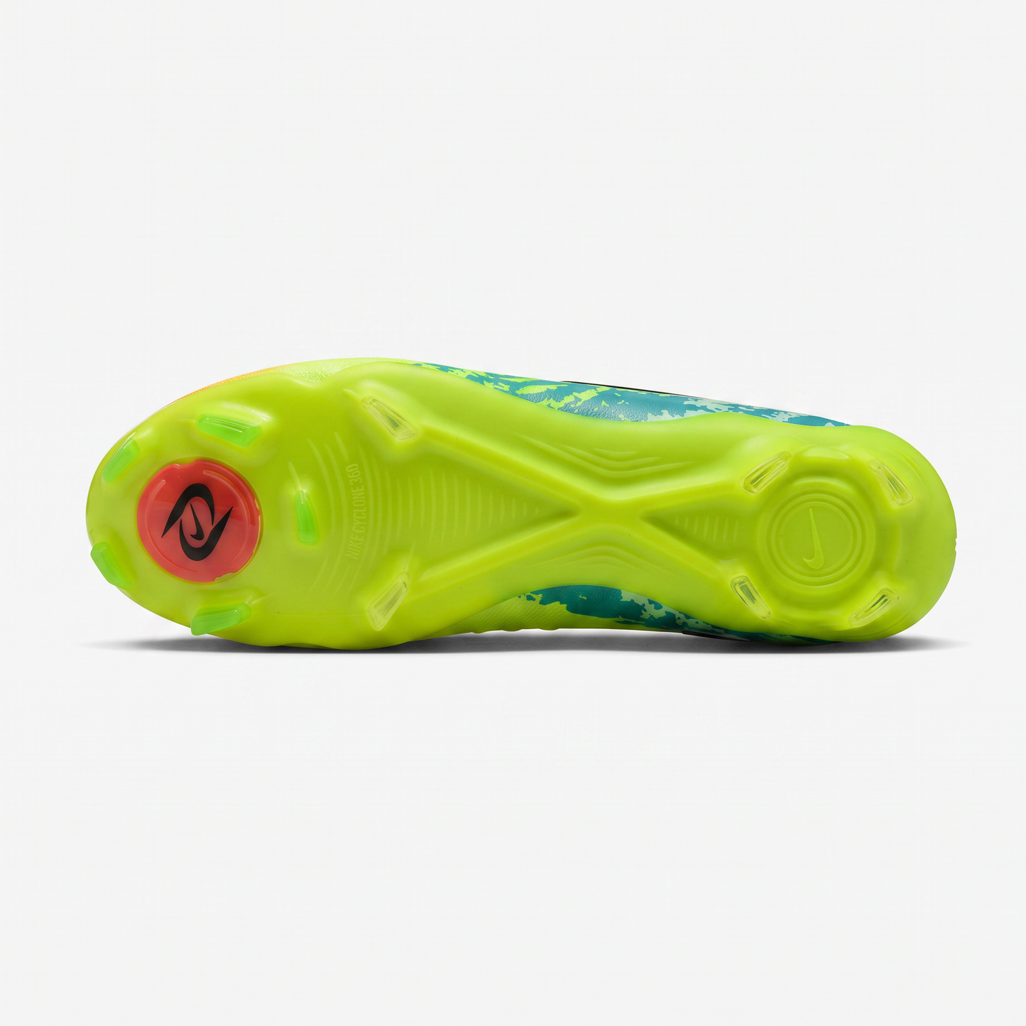 Magista Obra II FG Volt / celkově oranžová / hyper tyrkysová / černá / růžový výbuch