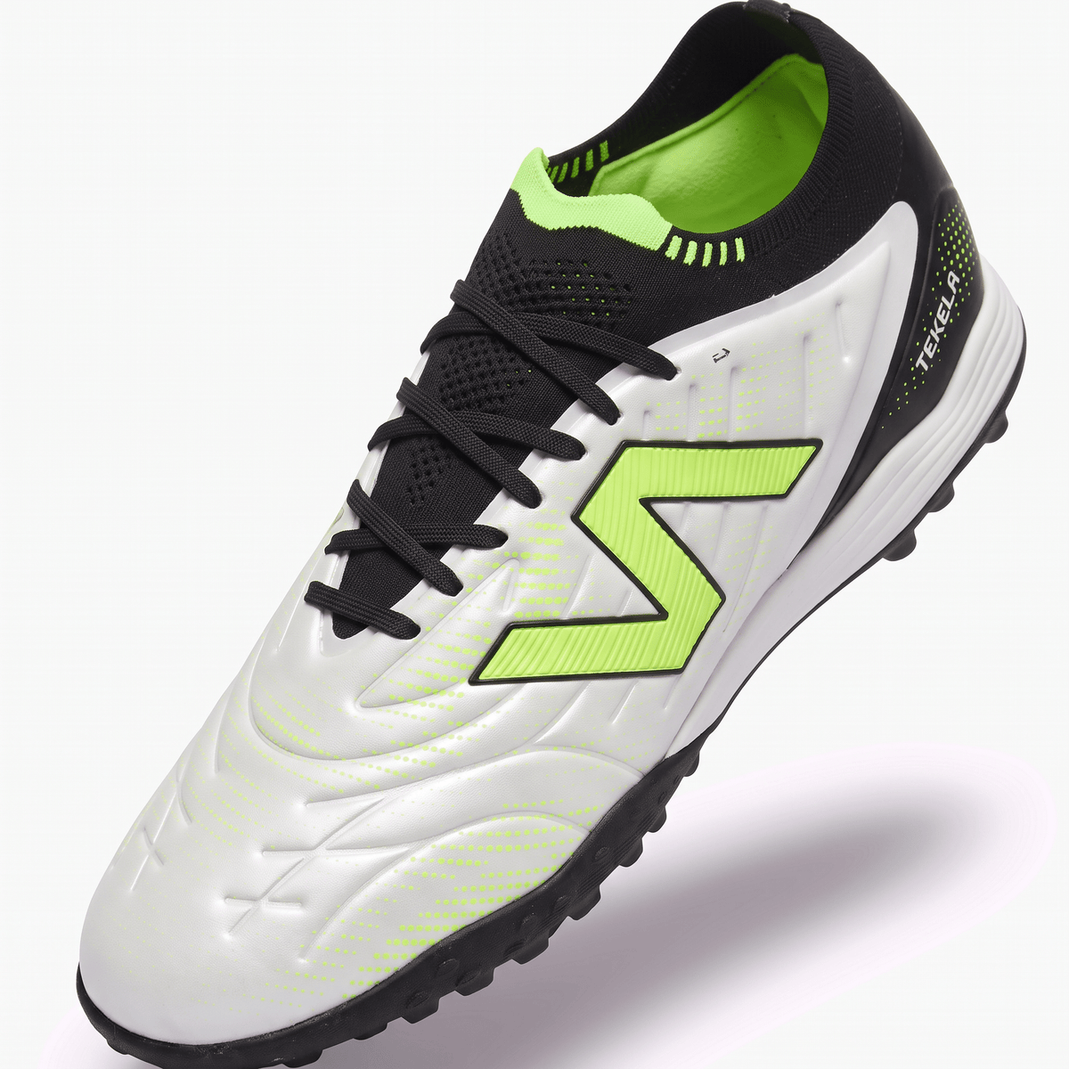 Tekela V4+ Magique TF White / Black / Cyber Jade - Elite Boots