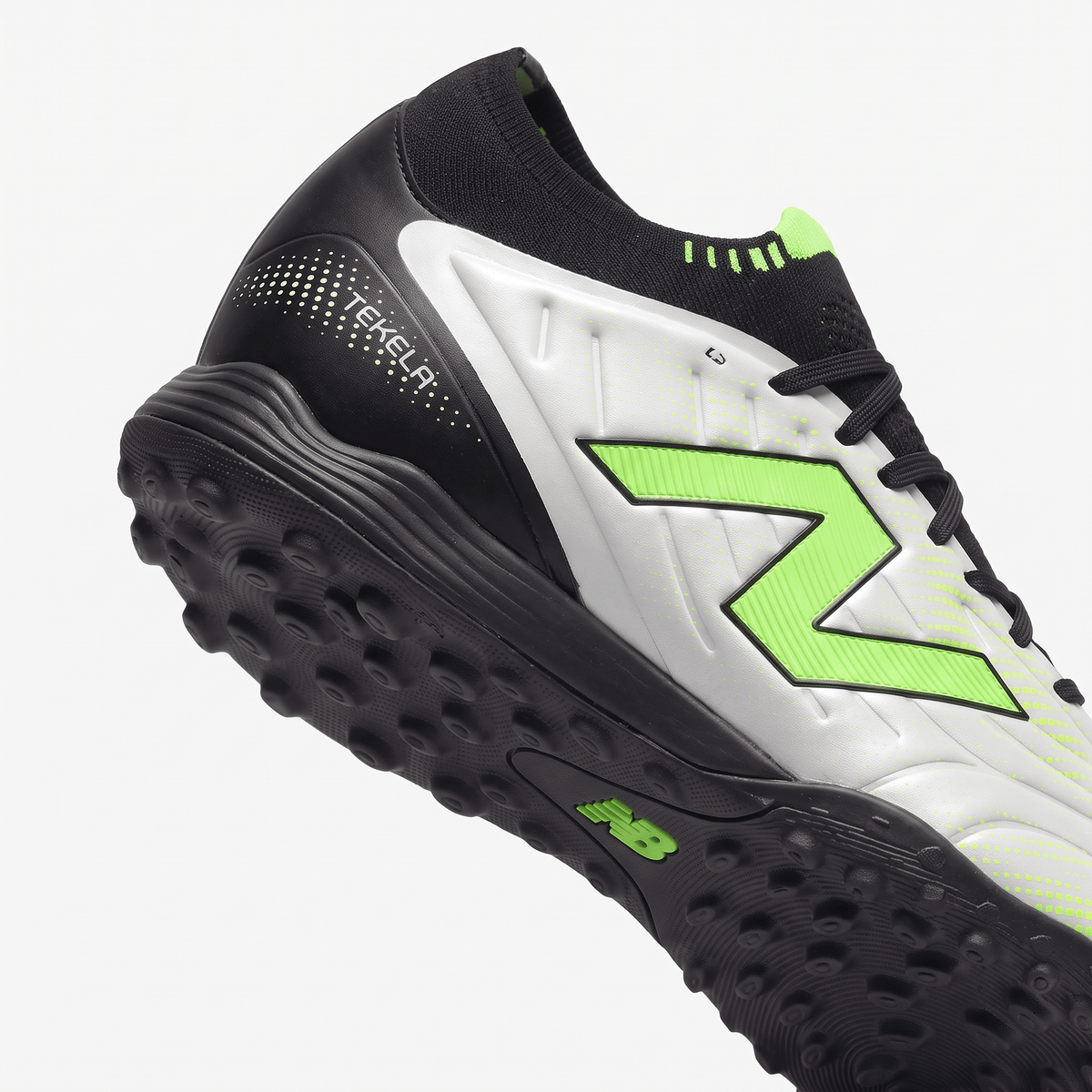 Tekela V4+ Magique TF White / Black / Cyber Jade - Elite Boots