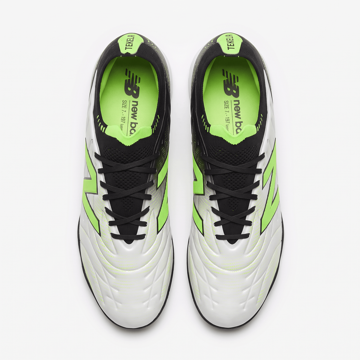 Tekela V4+ Magique TF White / Black / Cyber Jade - Elite Boots