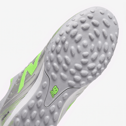Tekela V4+ Pro Turf TF Silver / Bleached Lime Glow - Elite Boots
