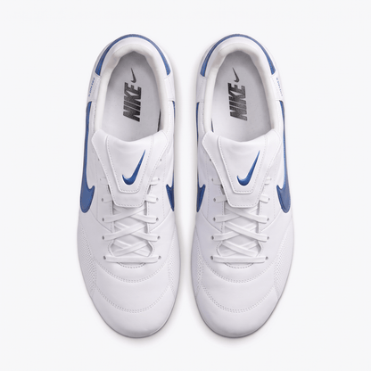 Premier III FG White / Signal Blue - Elite Boots