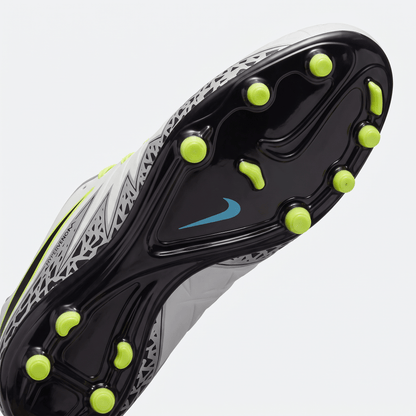 Hypervenom Phinish II FG White / Black / Volt - Elite Boots