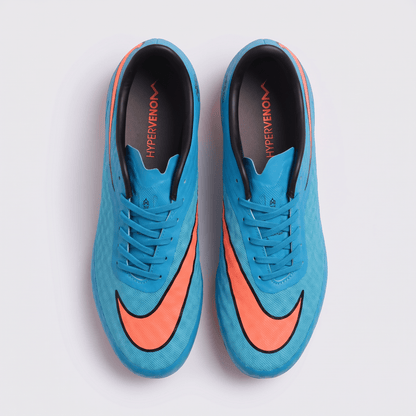 Hypervenom Phantom I AG Clear Water / Total Crimson / Blue - Elite Boots