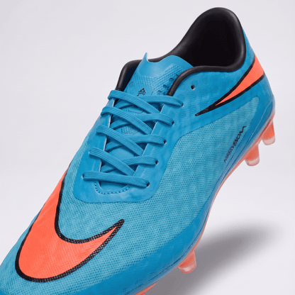 Hypervenom Phantom I AG Clear Water / Total Crimson / Blue - Elite Boots
