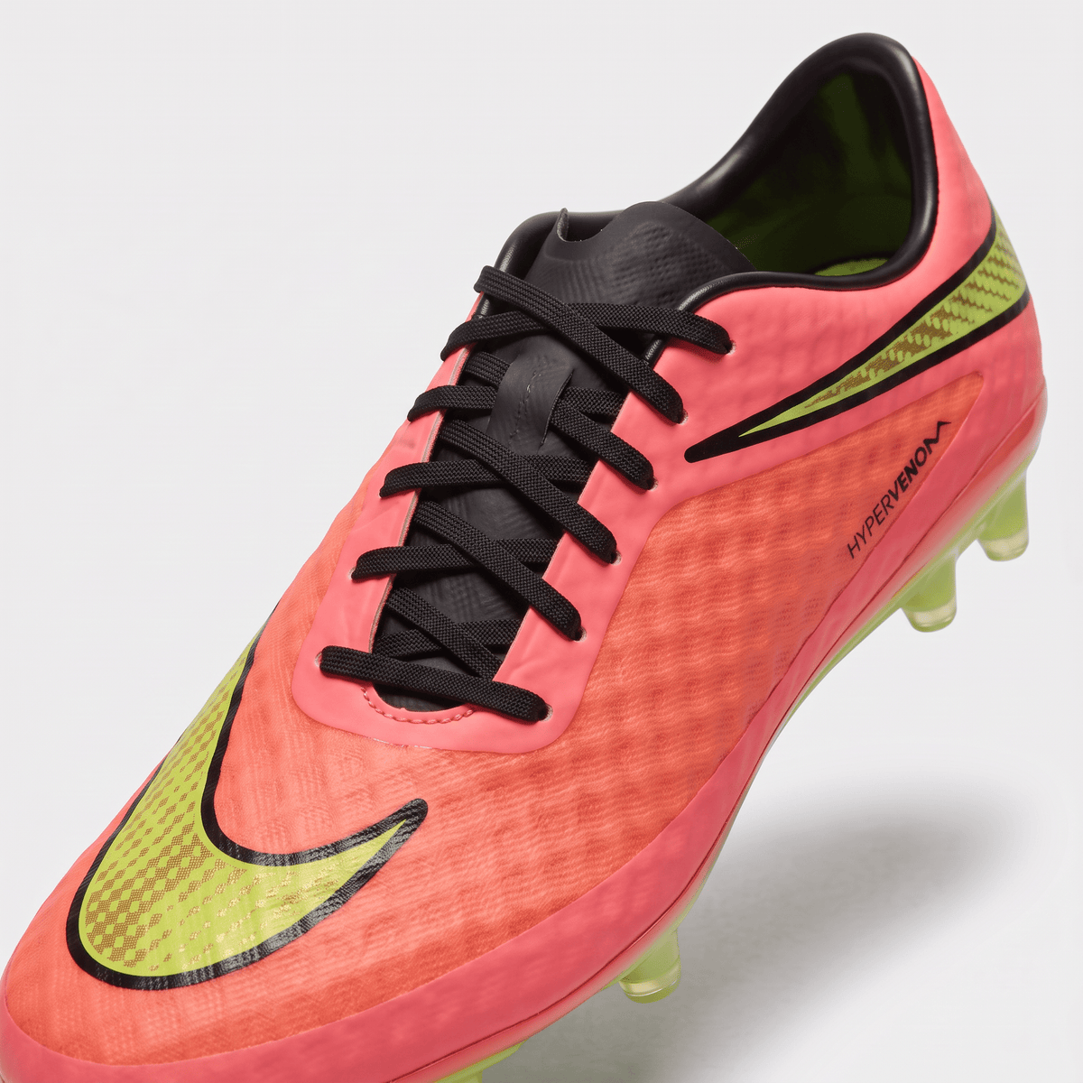 Hypervenom Phelon FG Bright Crimson / Black / Volt - Elite Boots