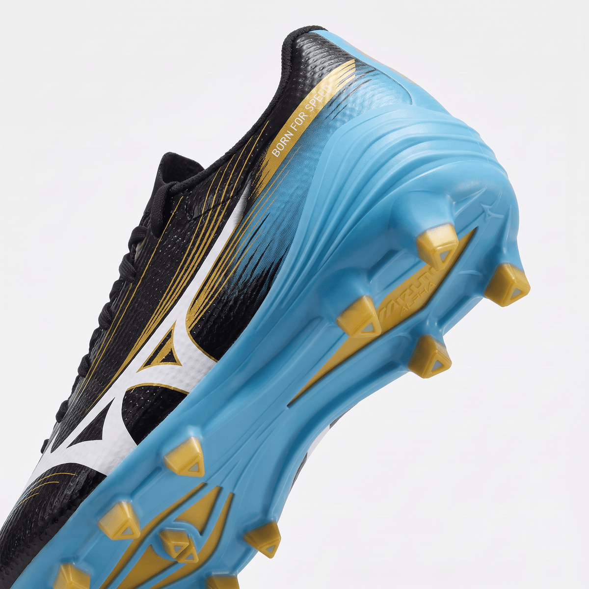 Alpha III FG Black / Blue / Gold / White - Elite Boots