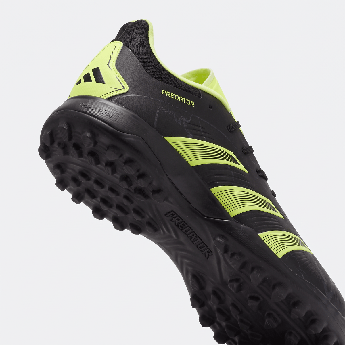 Predator TF Core Black / Carbon / Grey Six / Lucid Lemon - Elite Boots