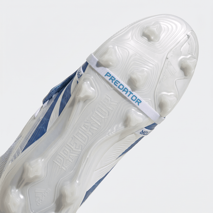 Predator Fold-Over Tongue FG Cloud White / Gold Metallic / White - Elite Boots
