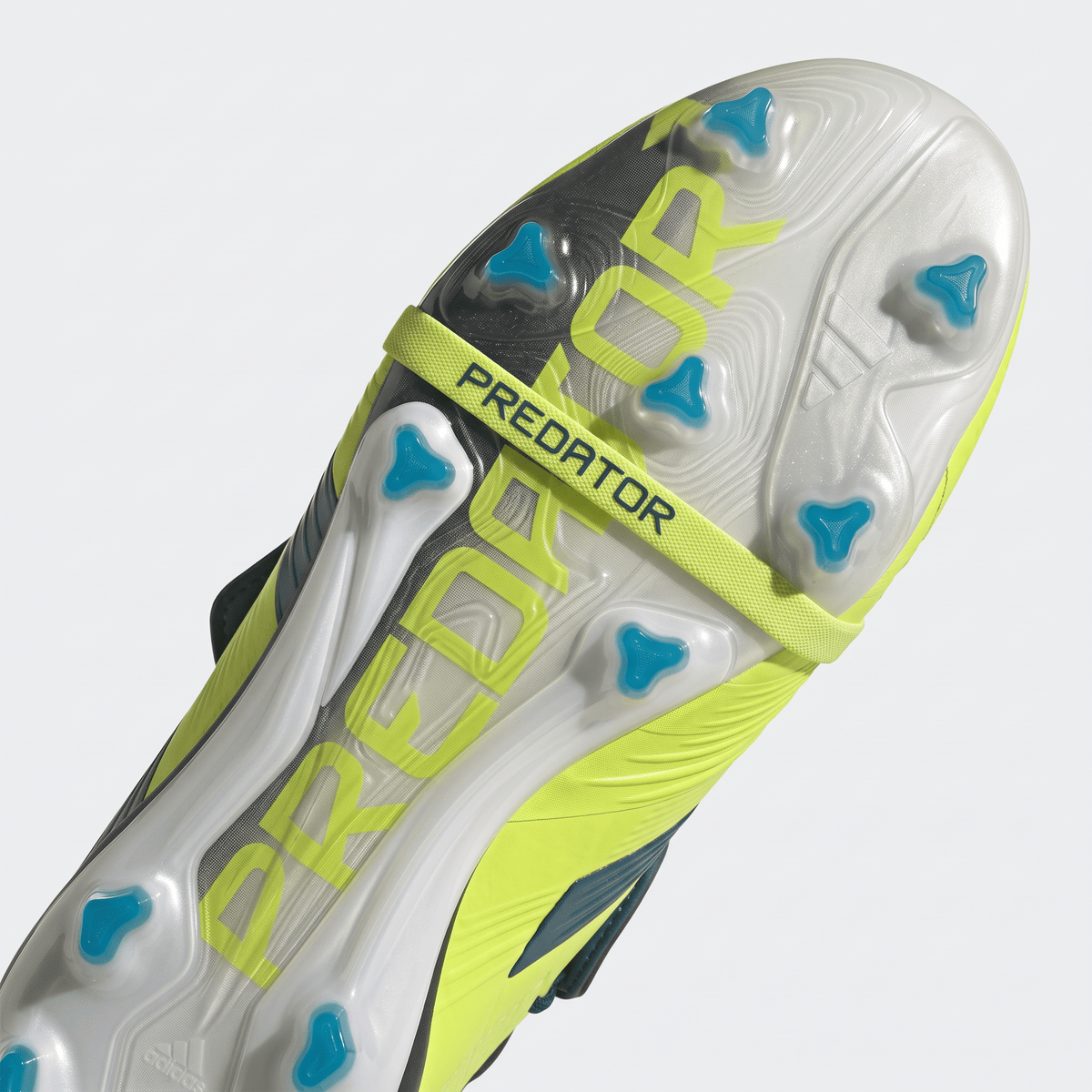 Predator Fold-Over Tongue FG Lemon / Core Black / Solar Red - Elite Boots