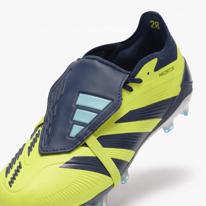 Predator Fold-Over Tongue FG Lucid Lemon / Core Black - Elite Boots