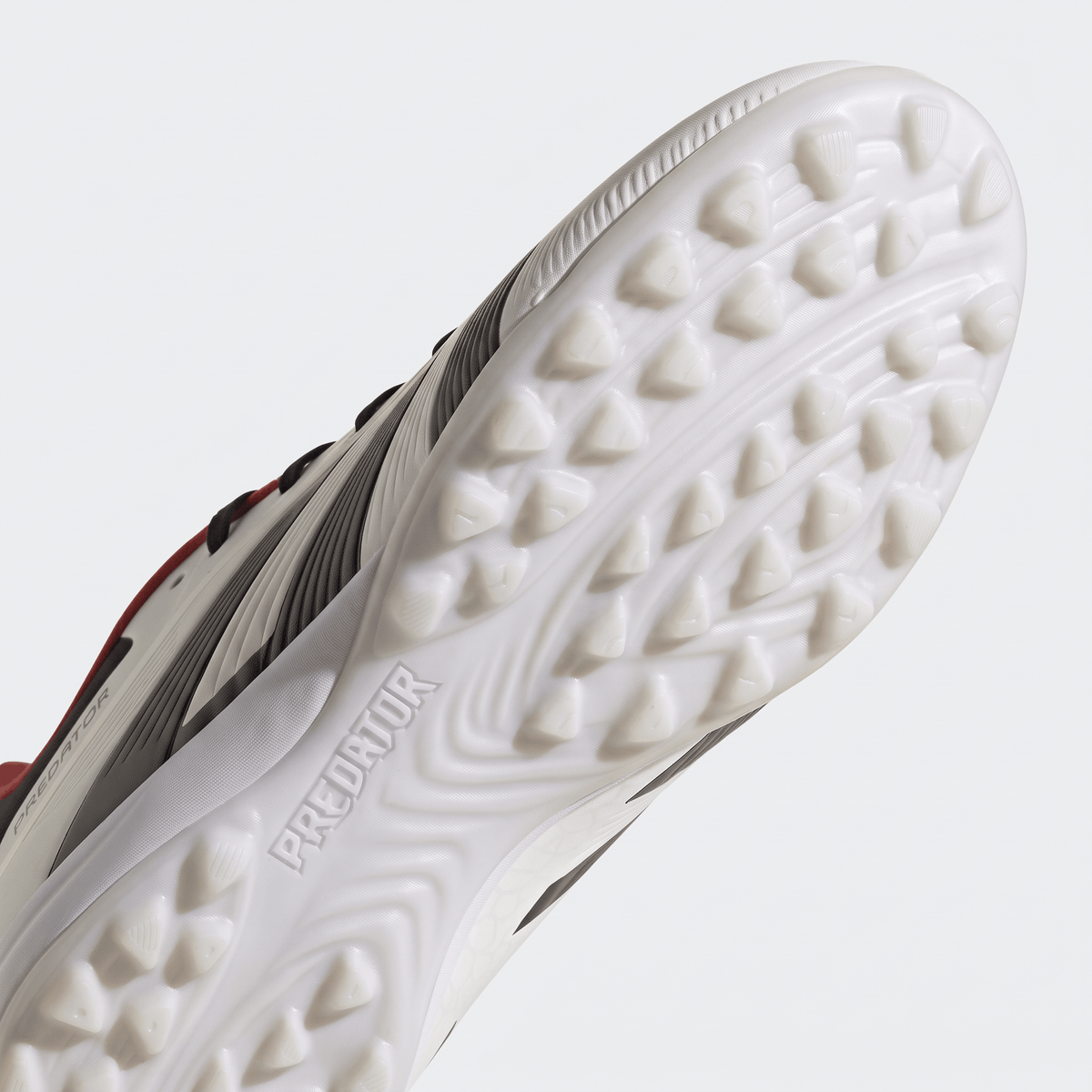 Predator TF Footwear White / Core Black / Solar Red - Elite Boots
