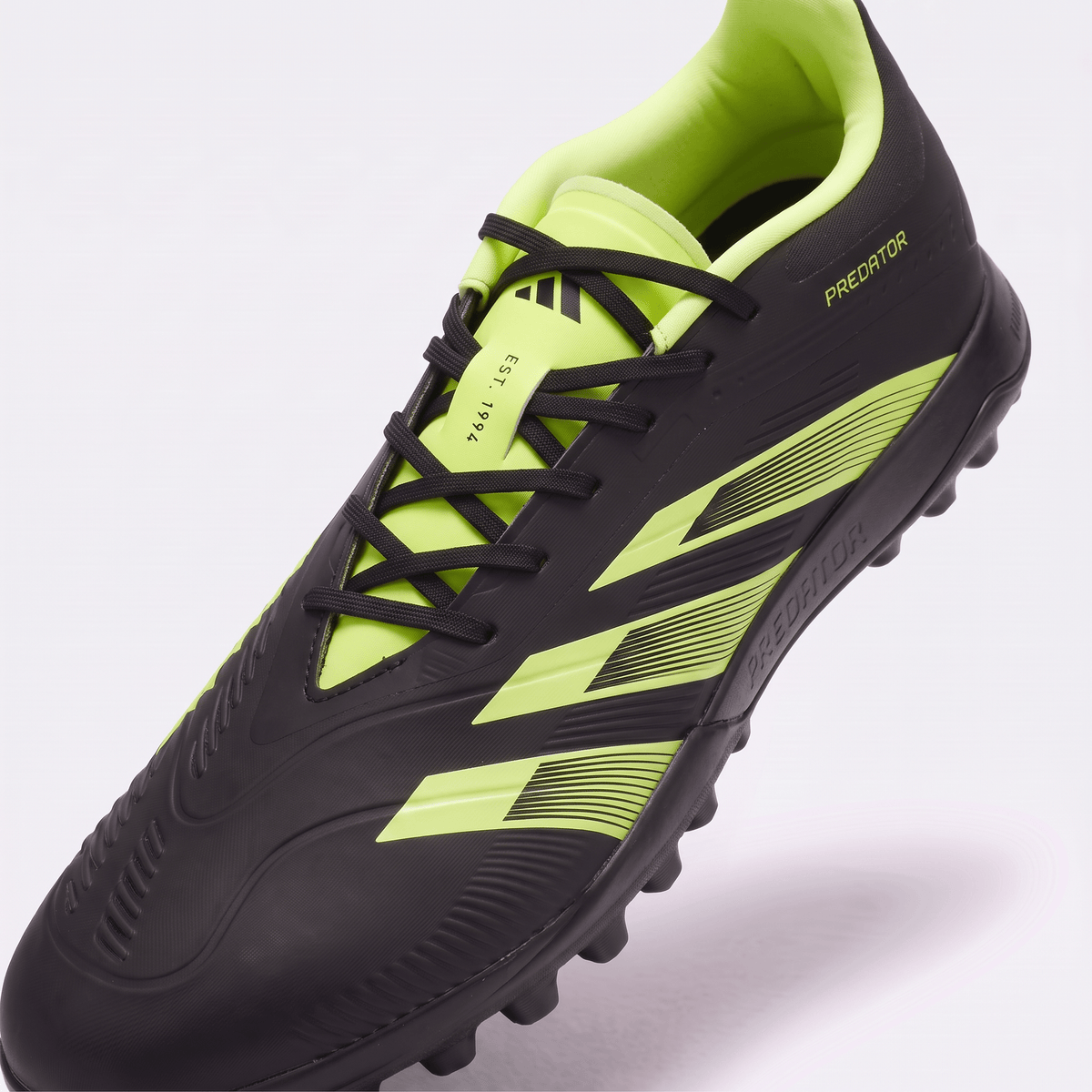 Predator TF Core Black / Carbon / Grey Six / Lucid Lemon - Elite Boots